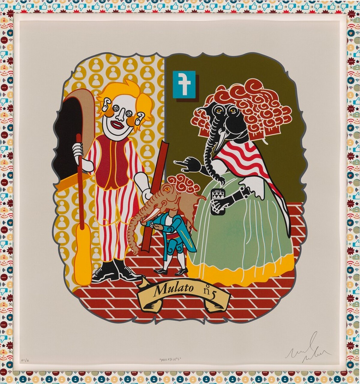 Mulato no. 5 from La Raza Cósmica 20XX by Michael Menchaca