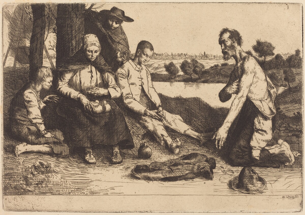 Meal Time by William Strang