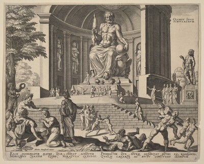 Olympy Iovis Simulacrum (The Statue of Jupiter at Olympia)