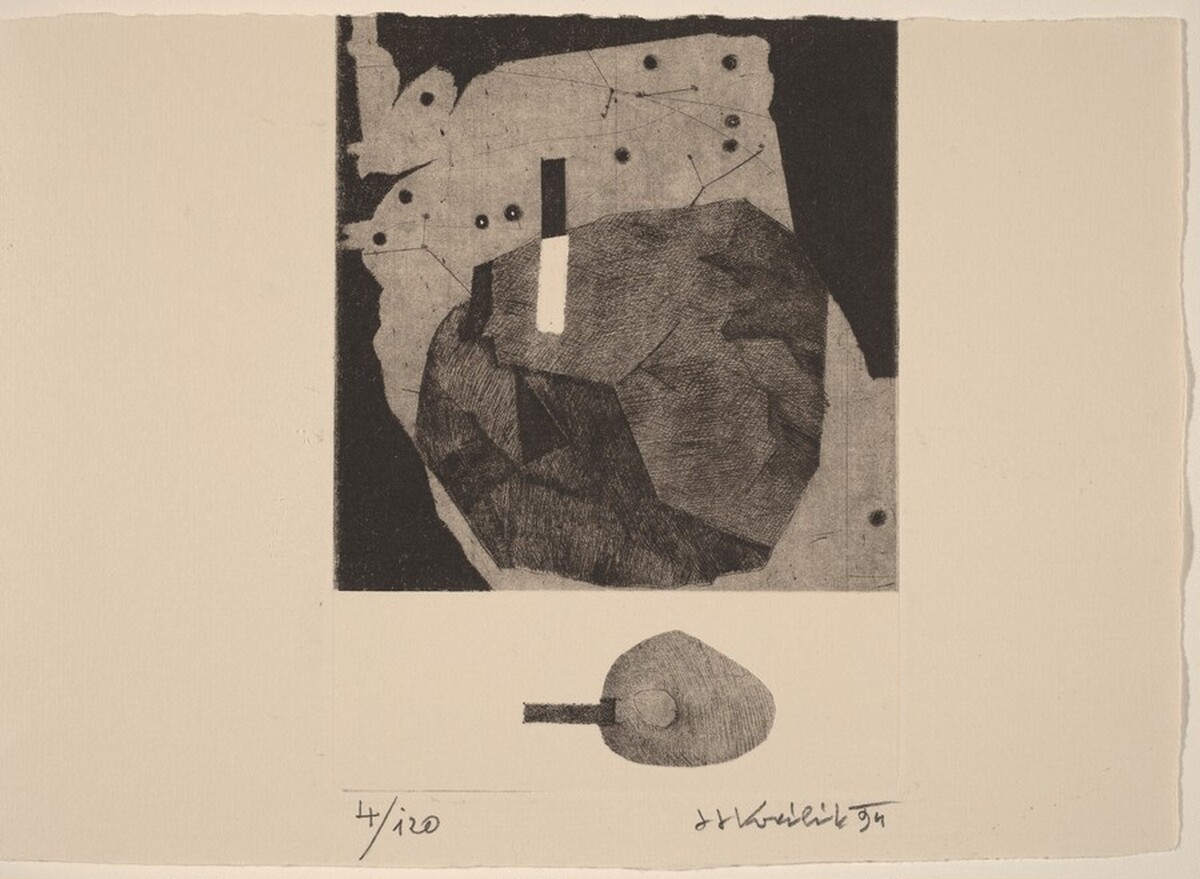 New Year's Print, '95 by Jaroslav Králík