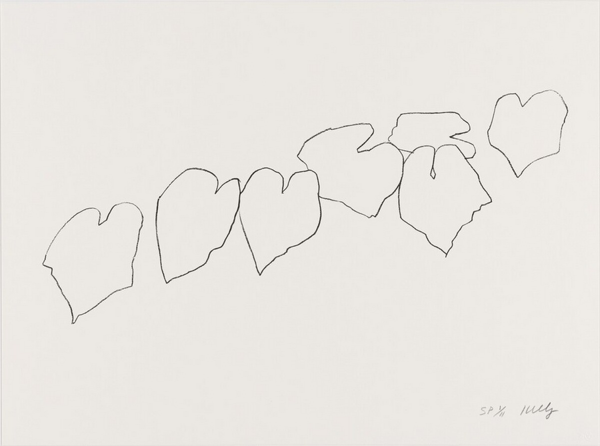 Wild Grape Leaves I by Ellsworth Kelly