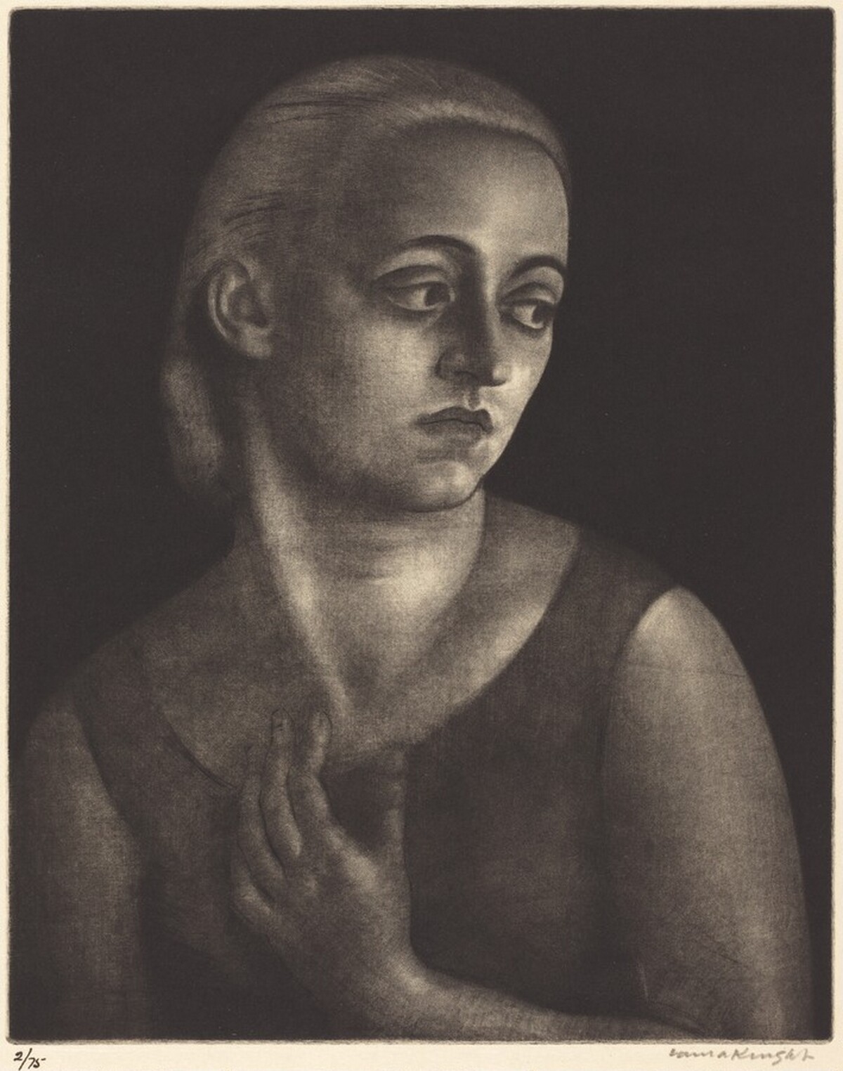 A Southern Blonde by Laura Knight