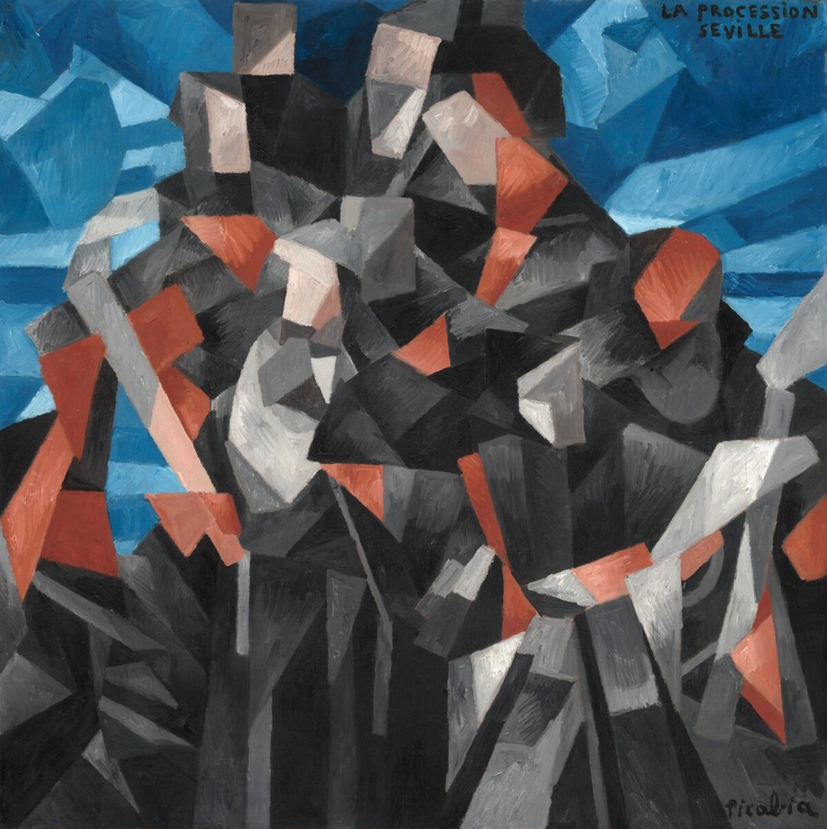 The Procession, Seville by Francis Picabia