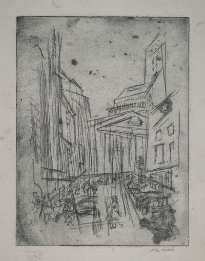 Nassau Street, Looking South