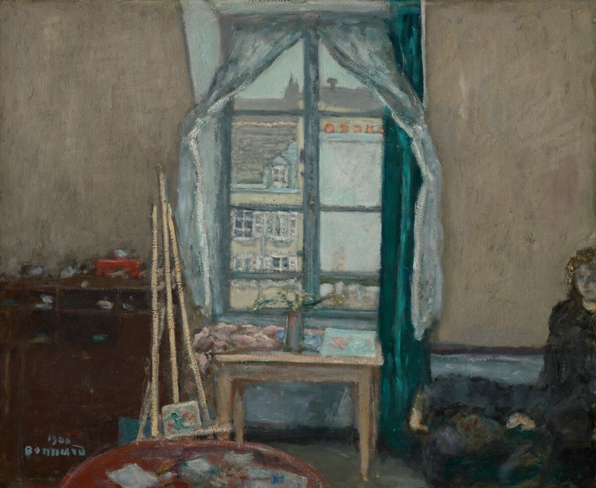 The Artist's Studio by Pierre Bonnard