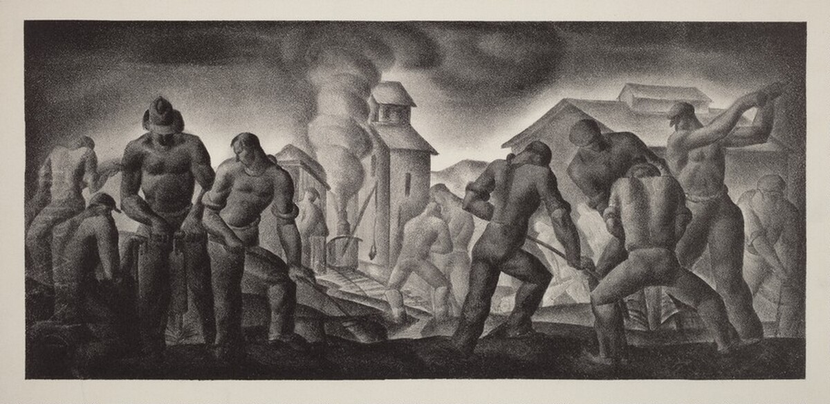 Labor (Toilers) by Manuel G. Silberger