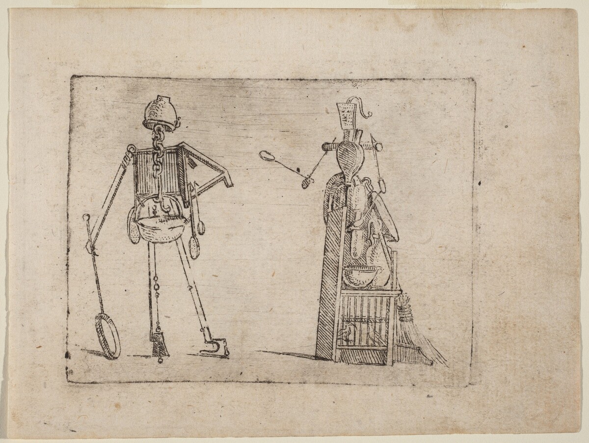 From "Bizzarie di varie Figure" by Giovanni Battista Bracelli