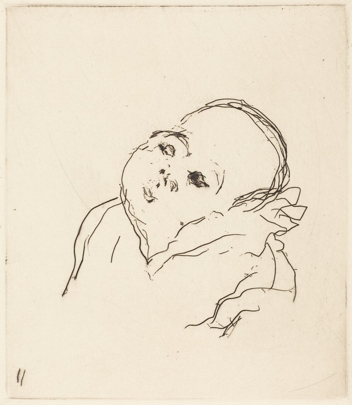 Birth Announcement for Françoise Floury by Pierre Bonnard