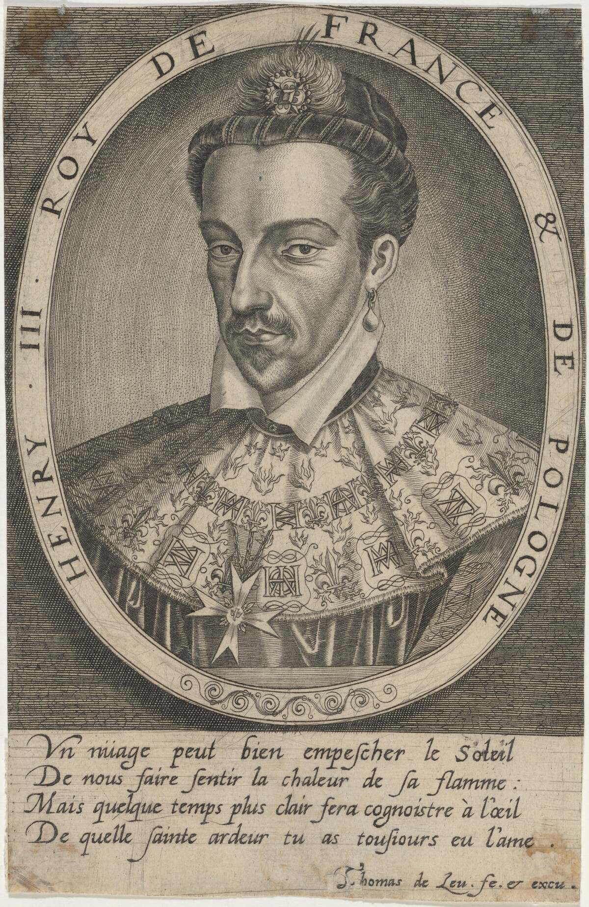 Henry III of France by Thomas de Leu
