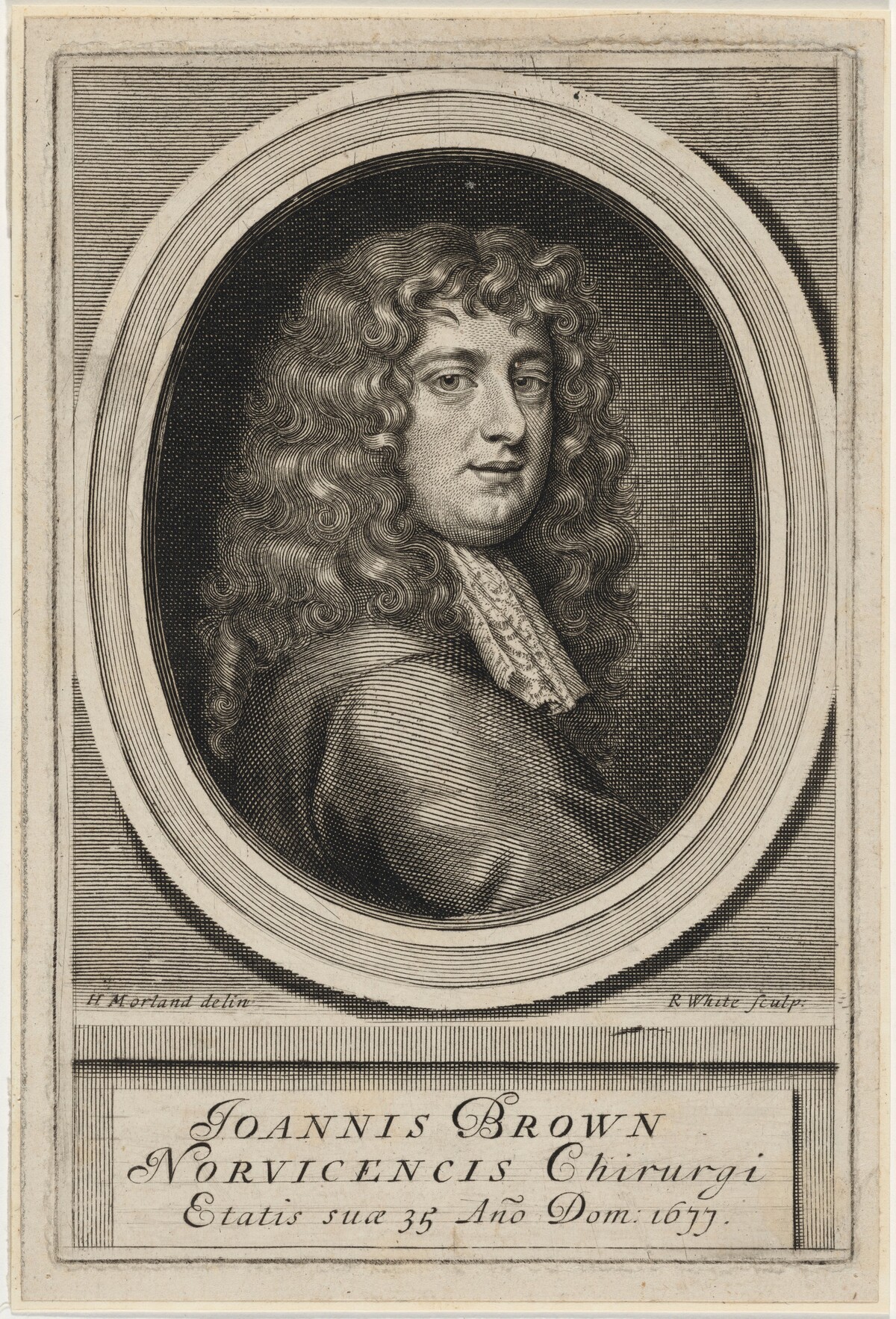 Dr. John Browne by Robert White after Henry Robert Morland
