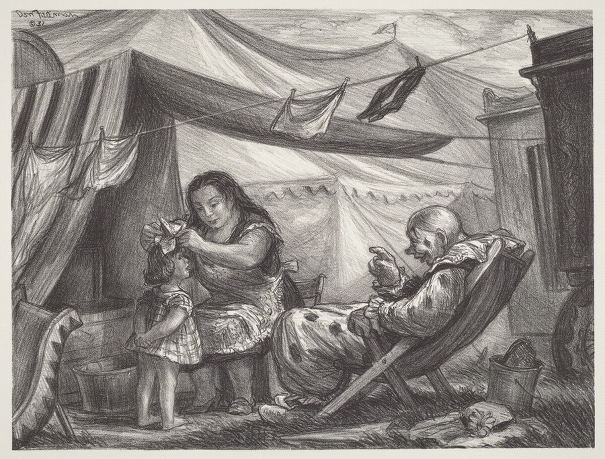 The Clown's Story by Don Freeman