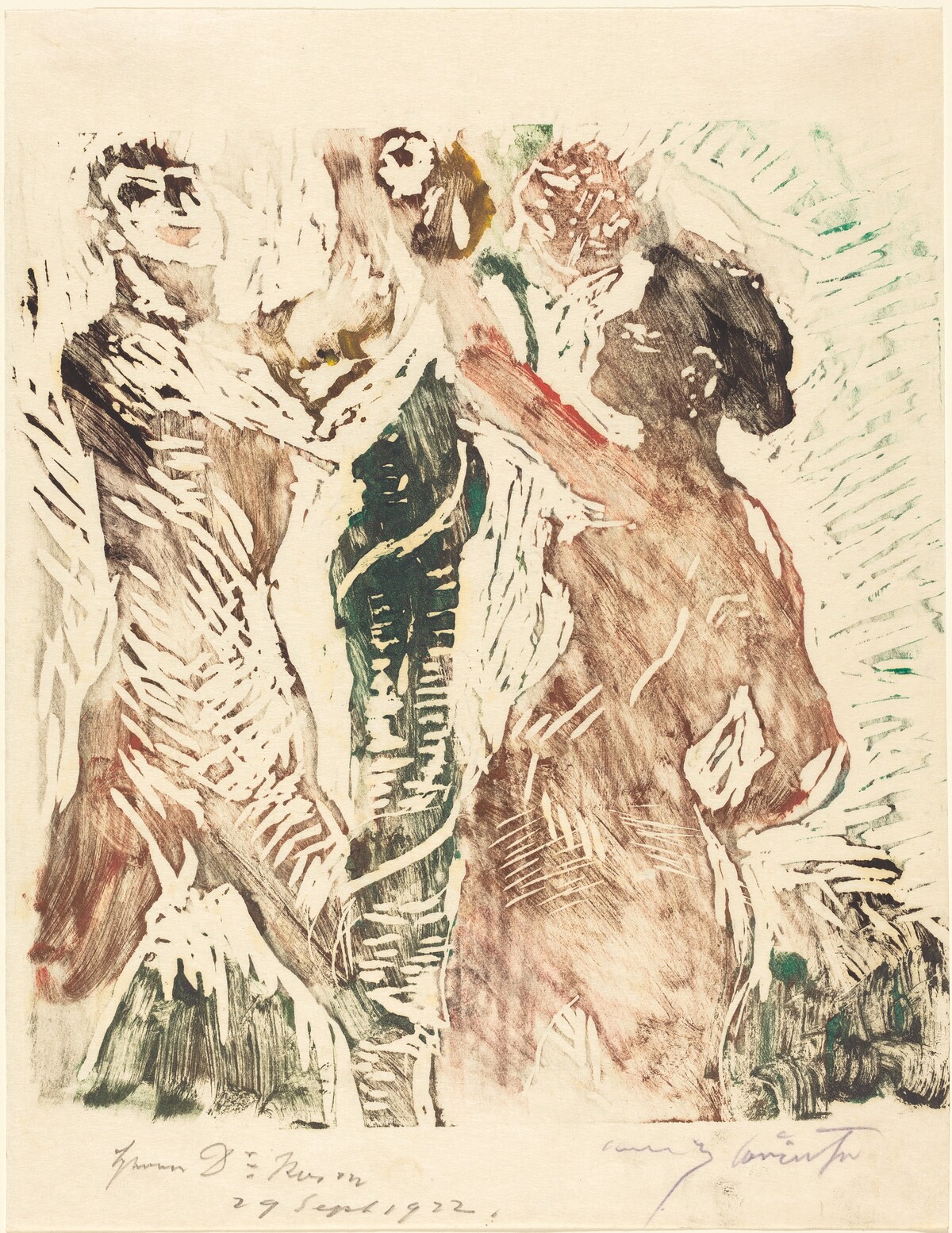 The Fall of Man (Der Sündenfall) by Lovis Corinth