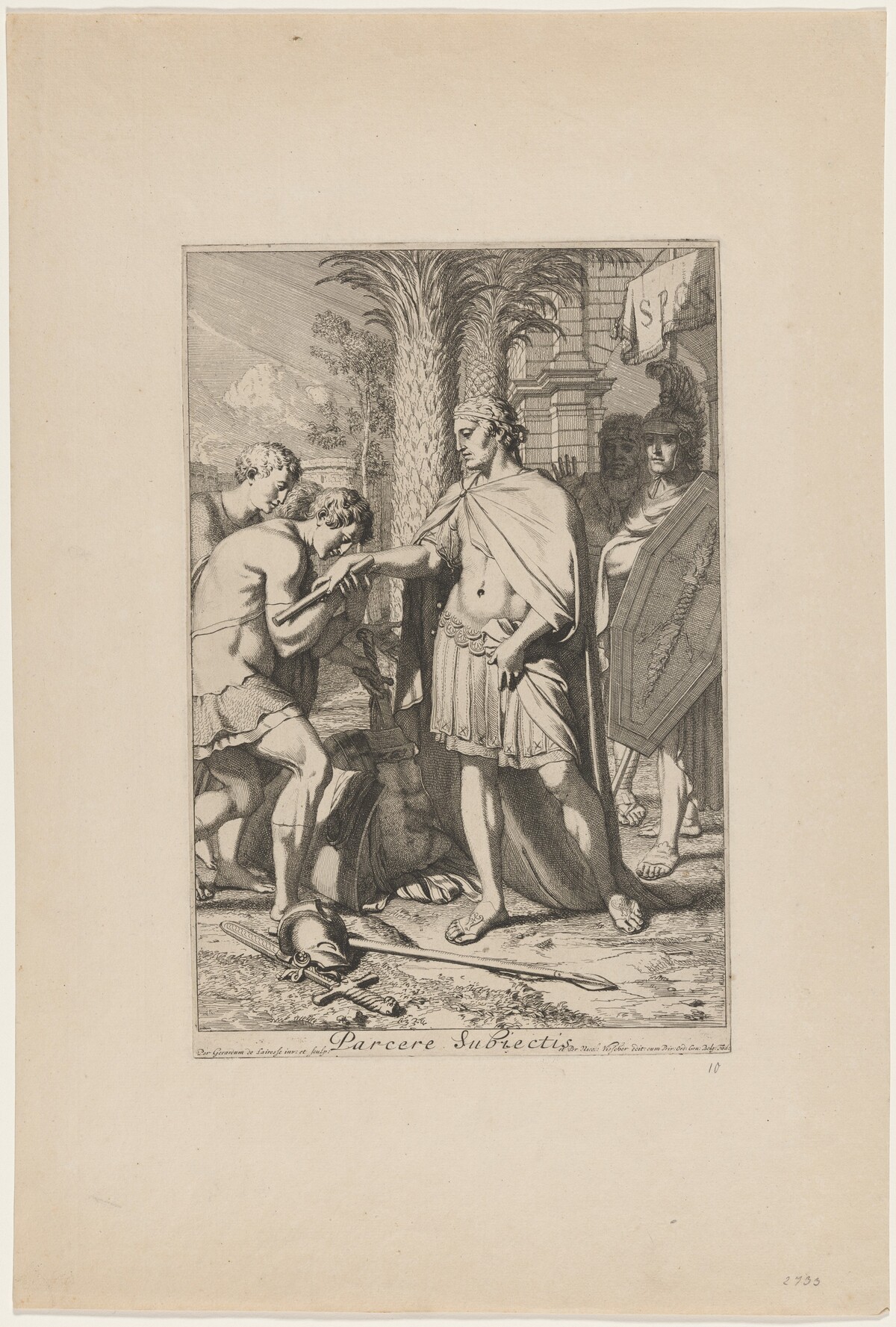 Parcere Subiectis (The Magnanimous Treatment of Prisoners) by Gerard de Lairesse