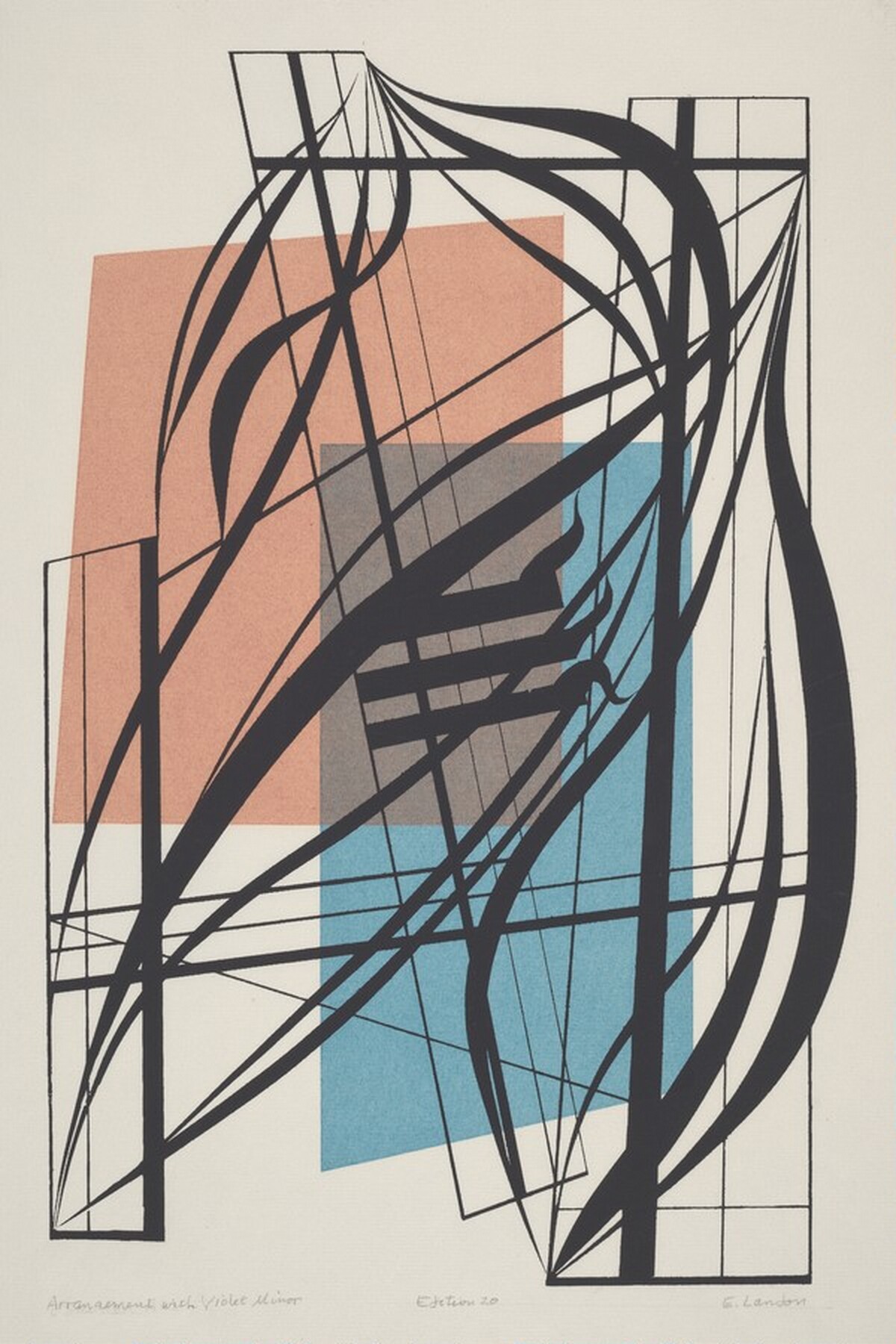 Arrangement with Violet Minor by Edward Landon