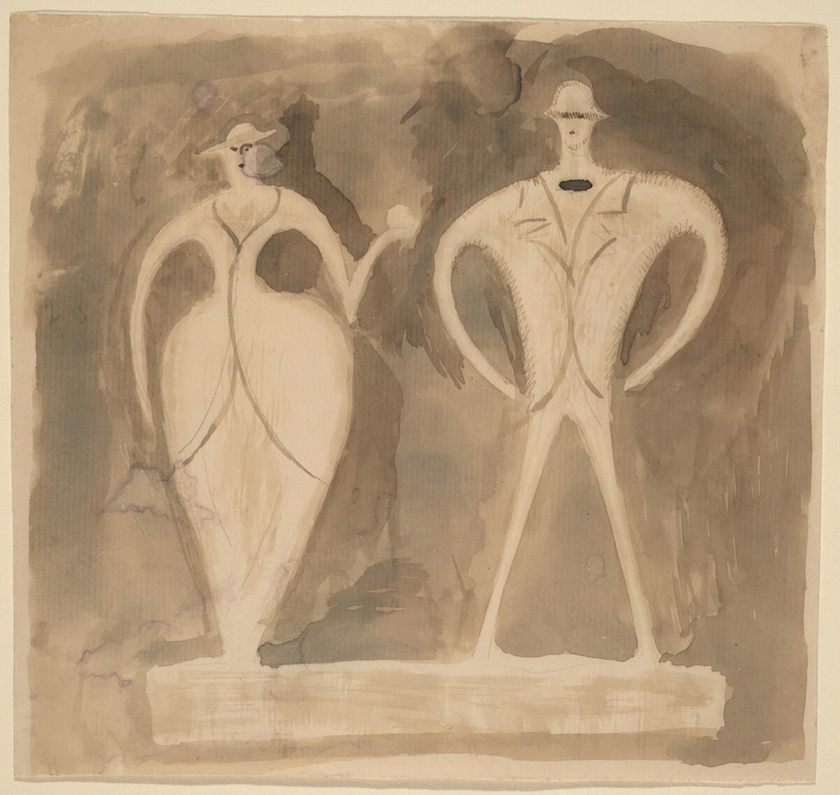 Study for "Man in the Open Air" by Elie Nadelman