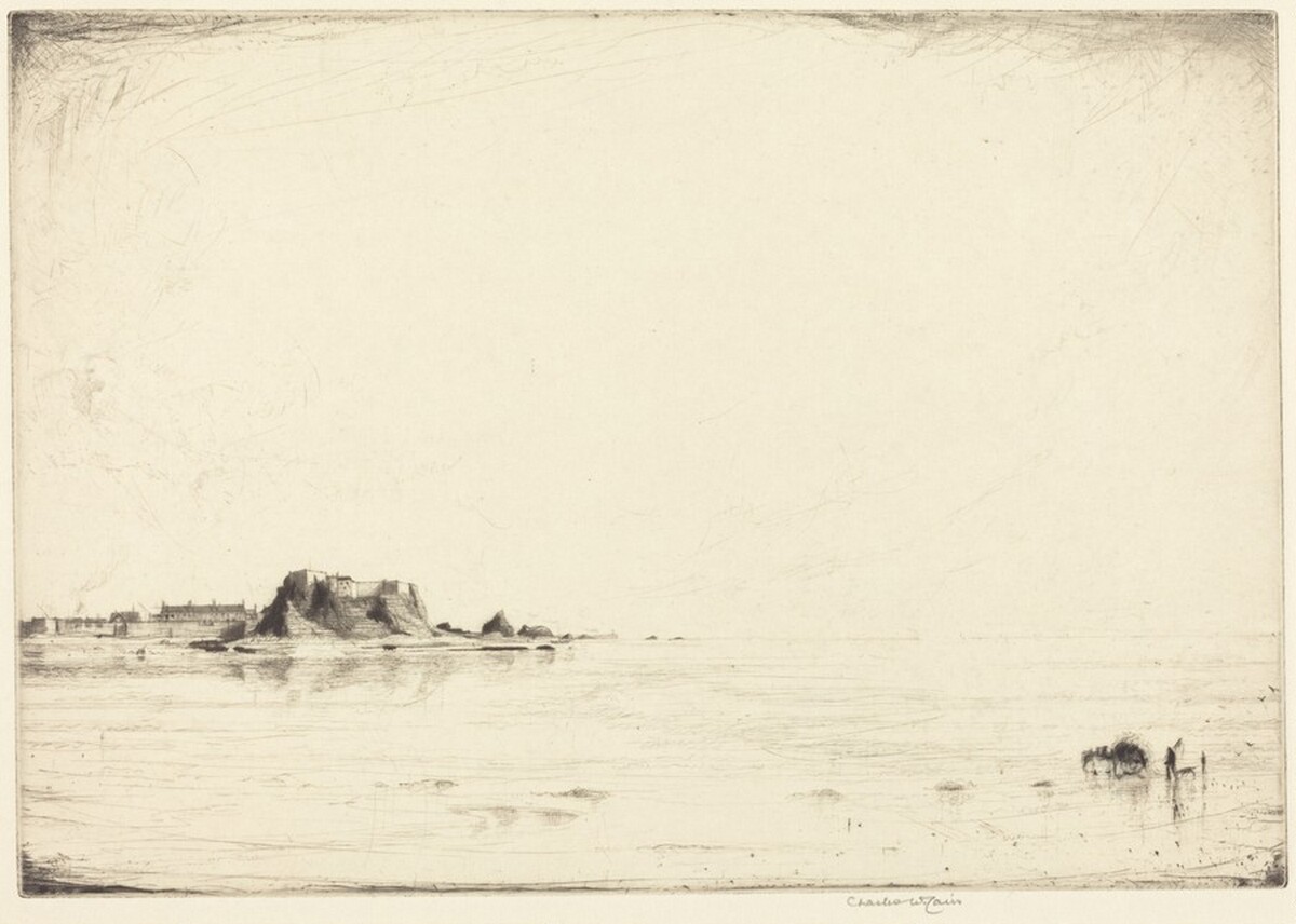 Castle Elizabeth by Charles William Cain