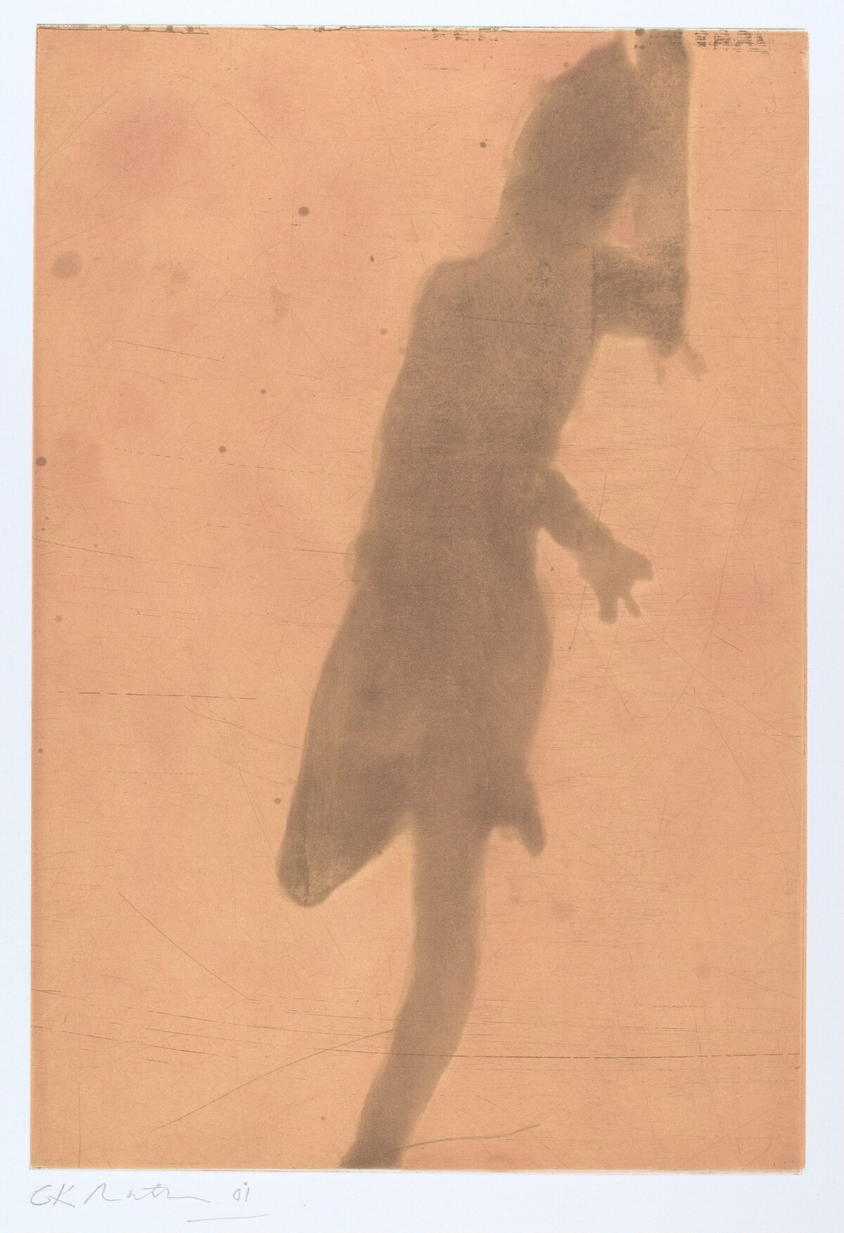 Copper Plate Nudes II (3) by Nathan Oliveira