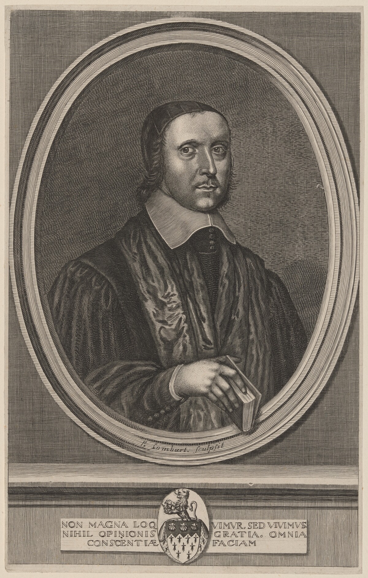 Jeremy Taylor, Bishop of Down, Connor and Dromore by David Loggan