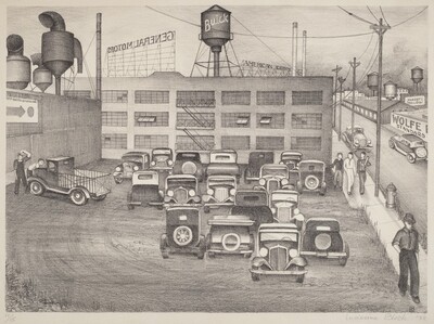 Untitled (Detroit Scene)