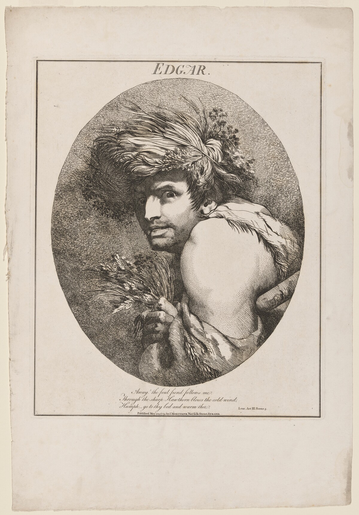 Edgar by John Hamilton Mortimer