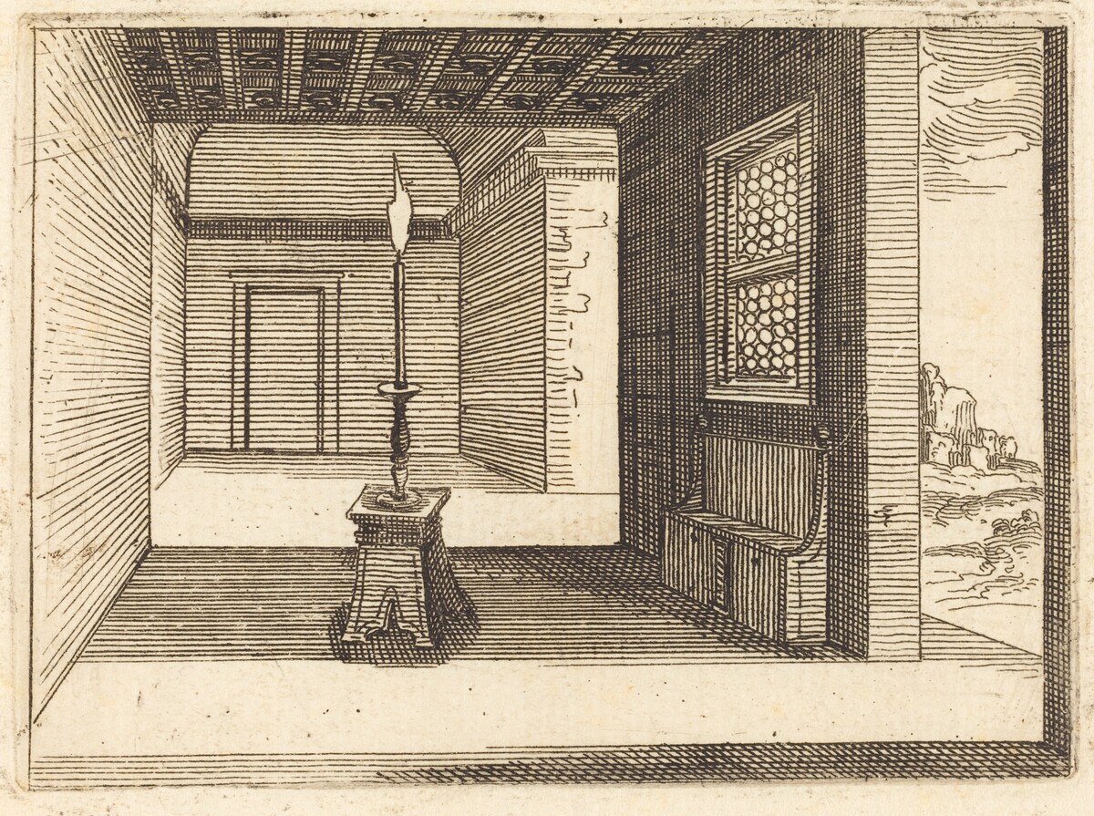 Candle Stick by Jacques Callot
