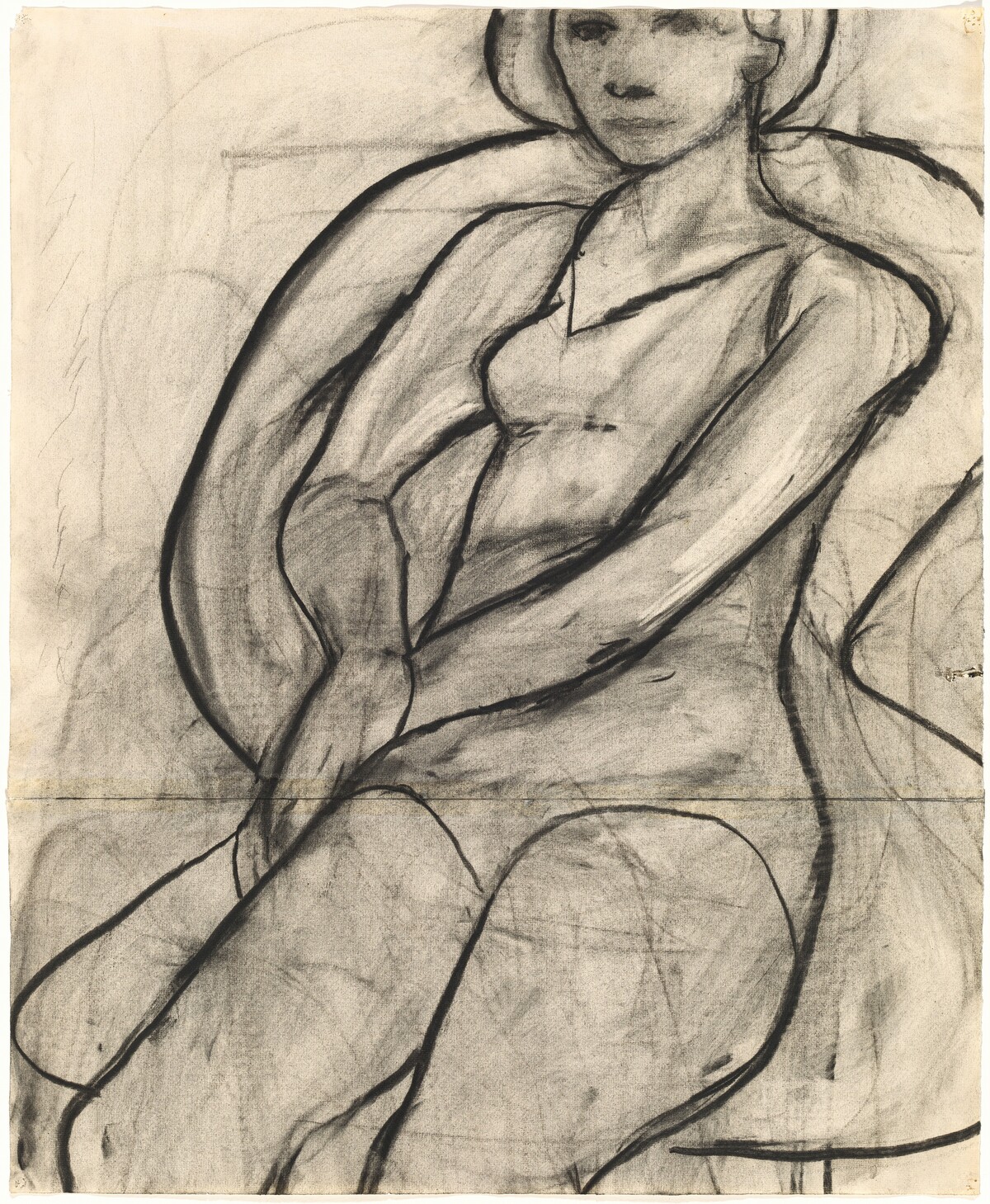 Seated Woman by Richard Diebenkorn