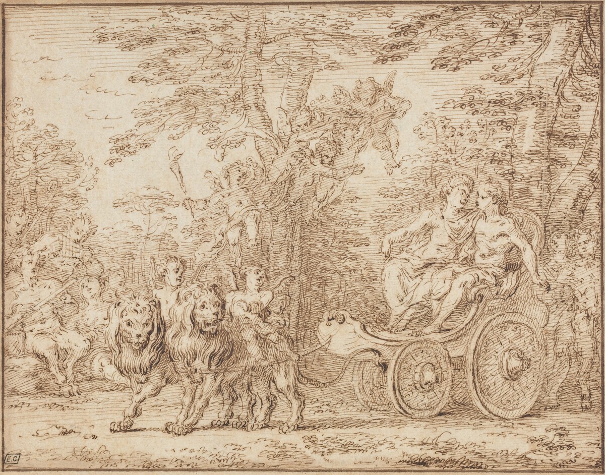 The Triumph of Marriage by Claude Gillot