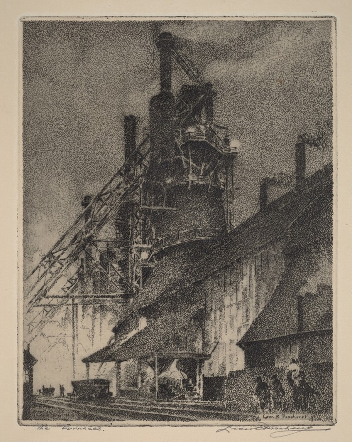 The Furnaces by Leon René Pescheret