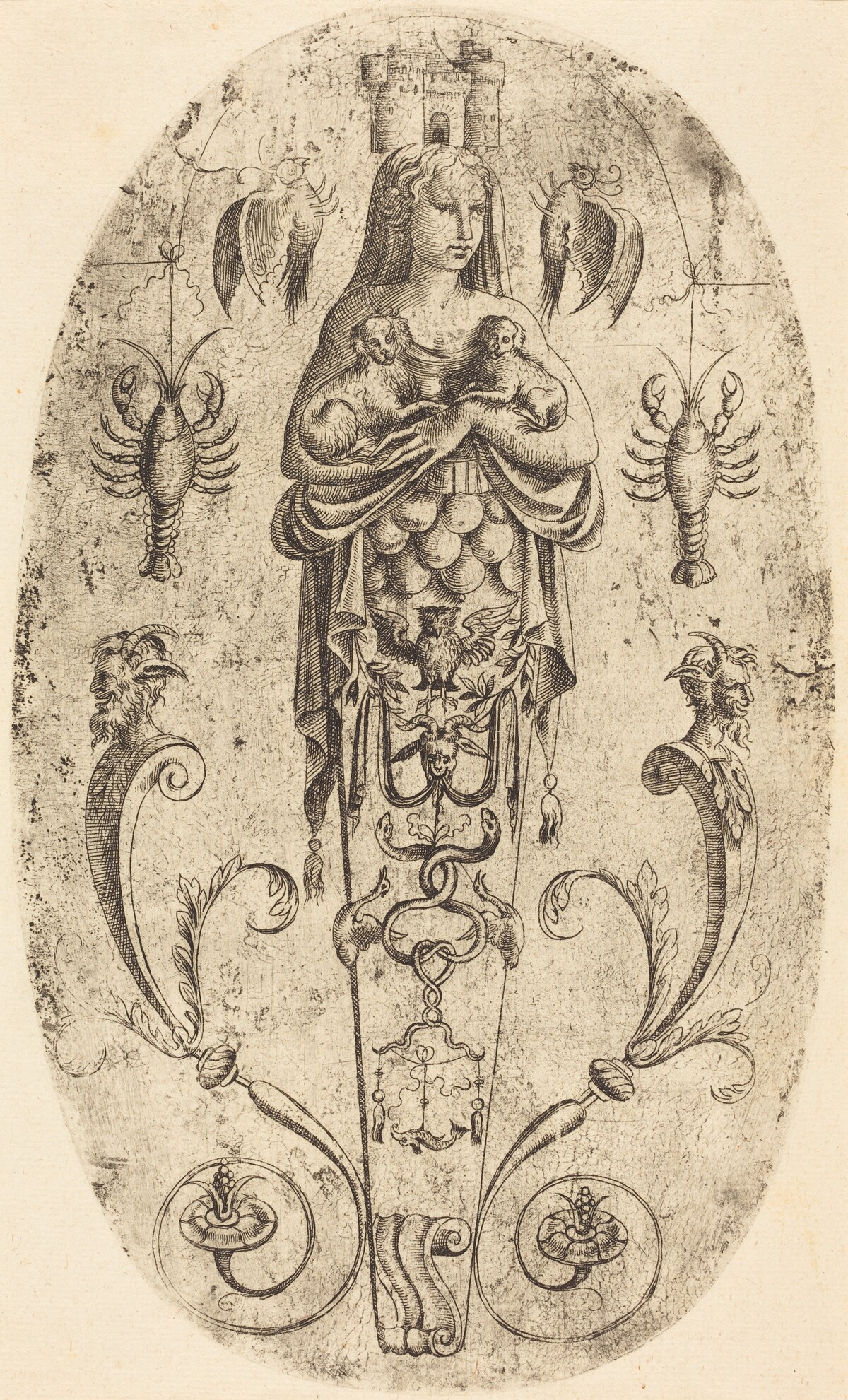 Diana of Ephesus by Jean Mignon