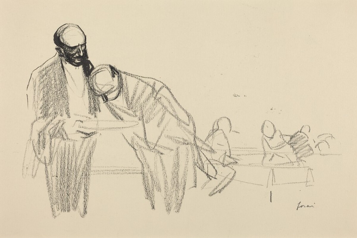 L'addition by Jean-Louis Forain