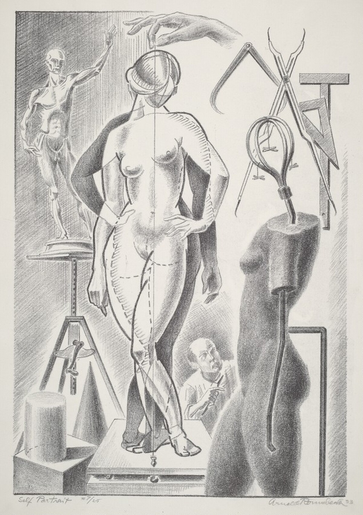 Self-Portrait by Arnold Rönnebeck