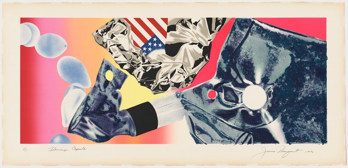 Flamingo Capsule by James Rosenquist