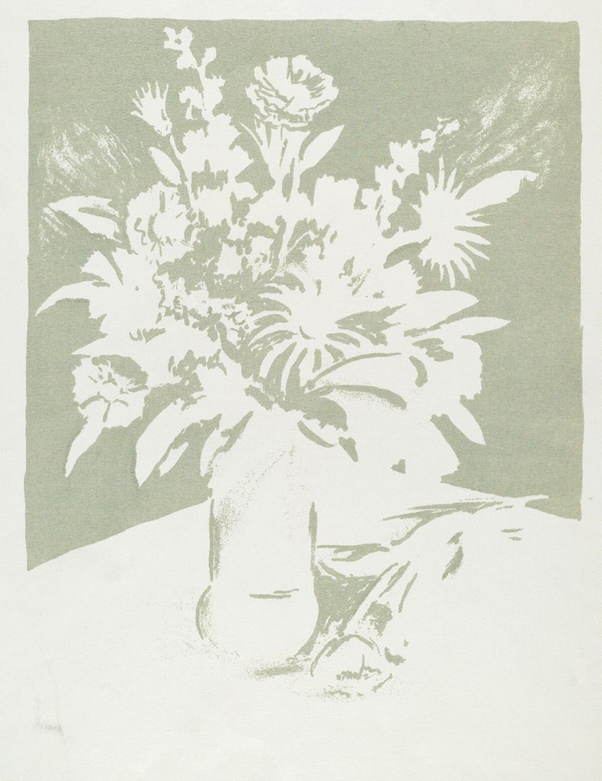 Still Life (Vase of Flowers) by Leonard Pytlak