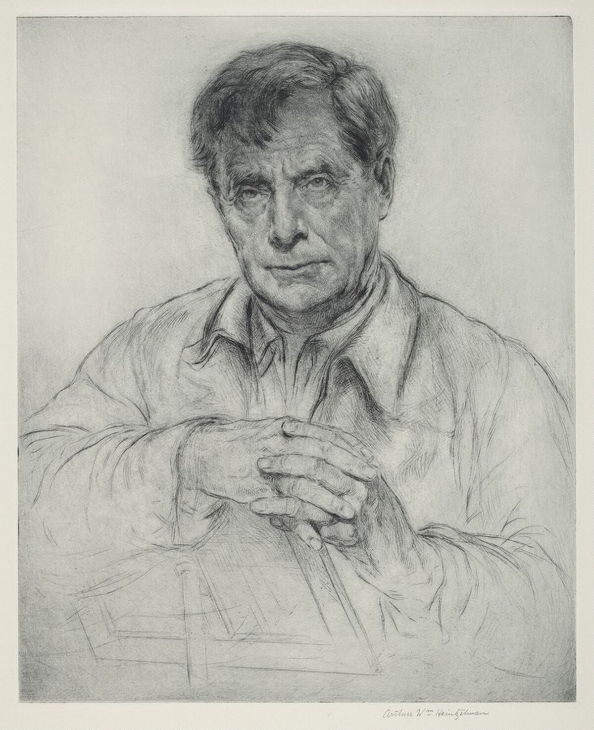 Dr. Charles Munch by Arthur William Heintzelman