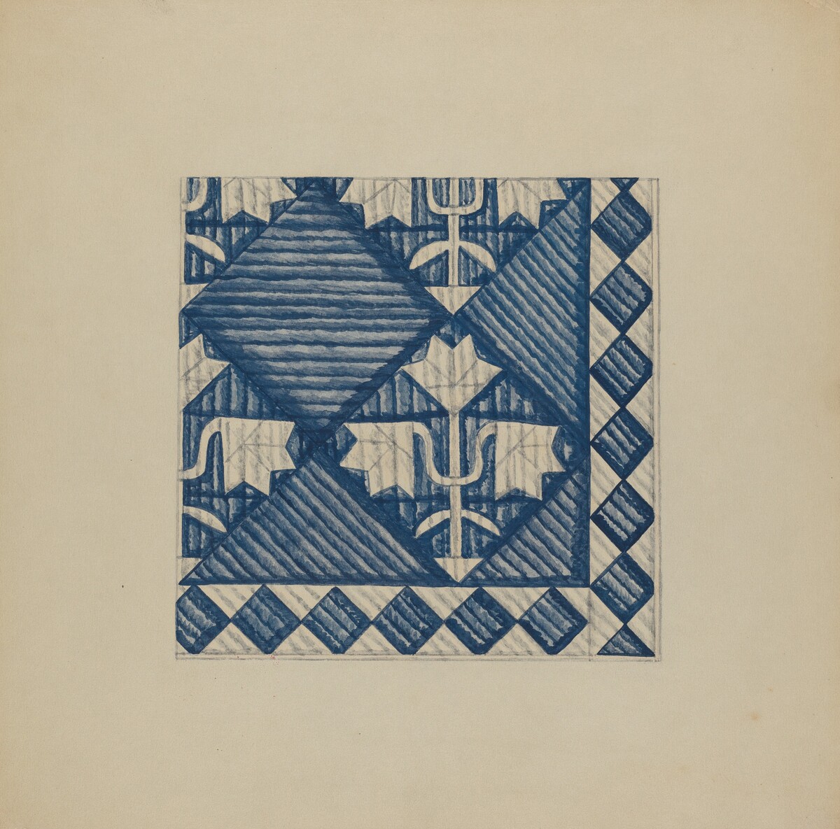 Quilt - Meadow Lily Variant by C.H. Hastings
