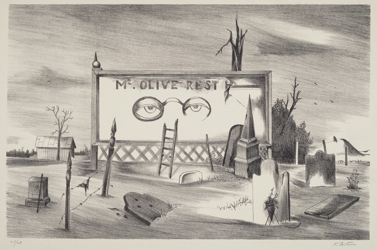 Mt. Olive Rest by Karl Eugene Fortess