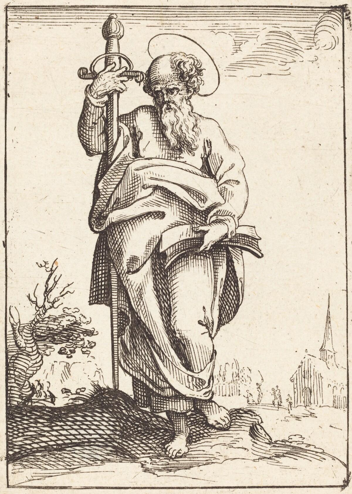 Saint Paul by after Jacques Callot