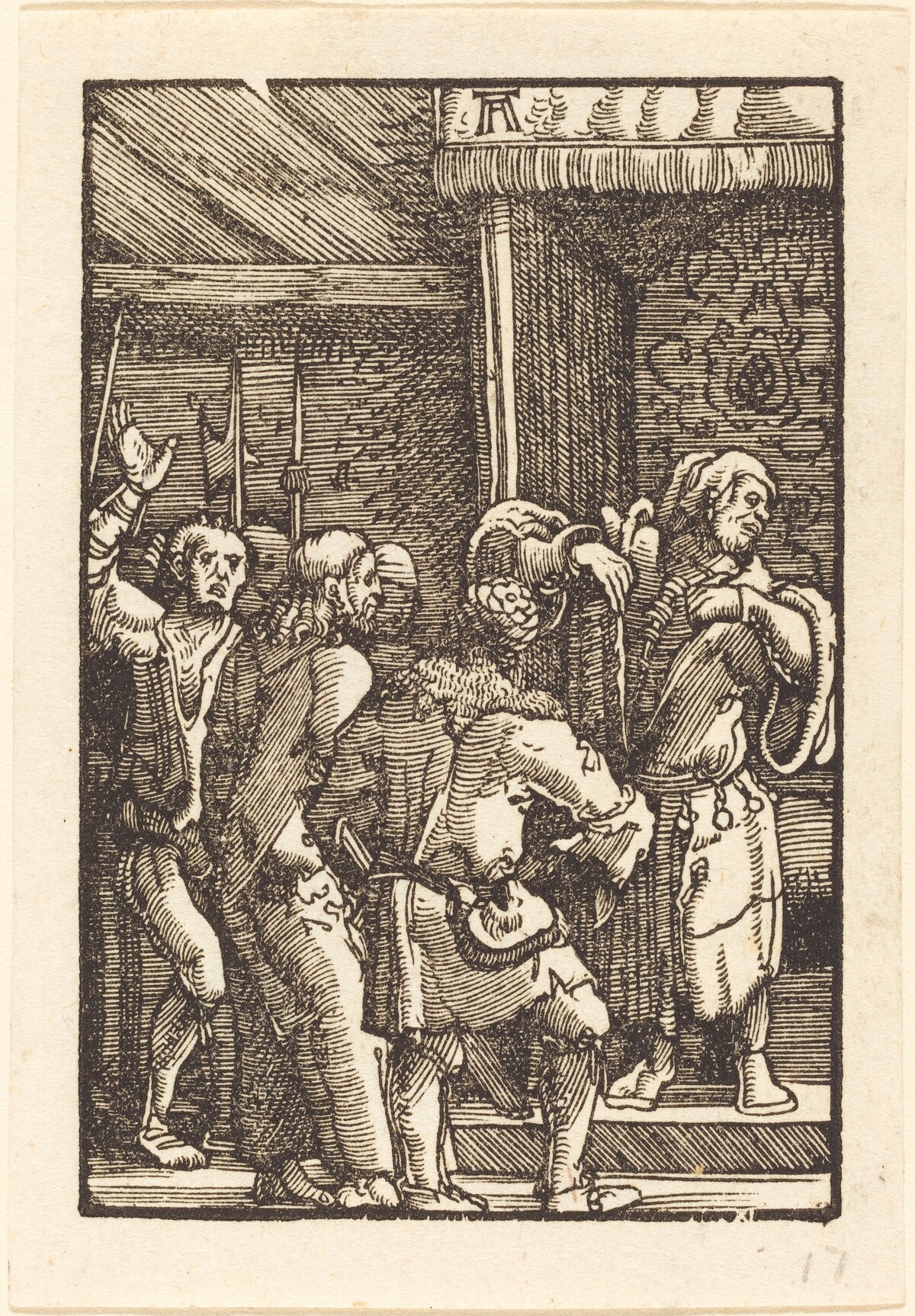 Christ before Caiaphas by Albrecht Altdorfer