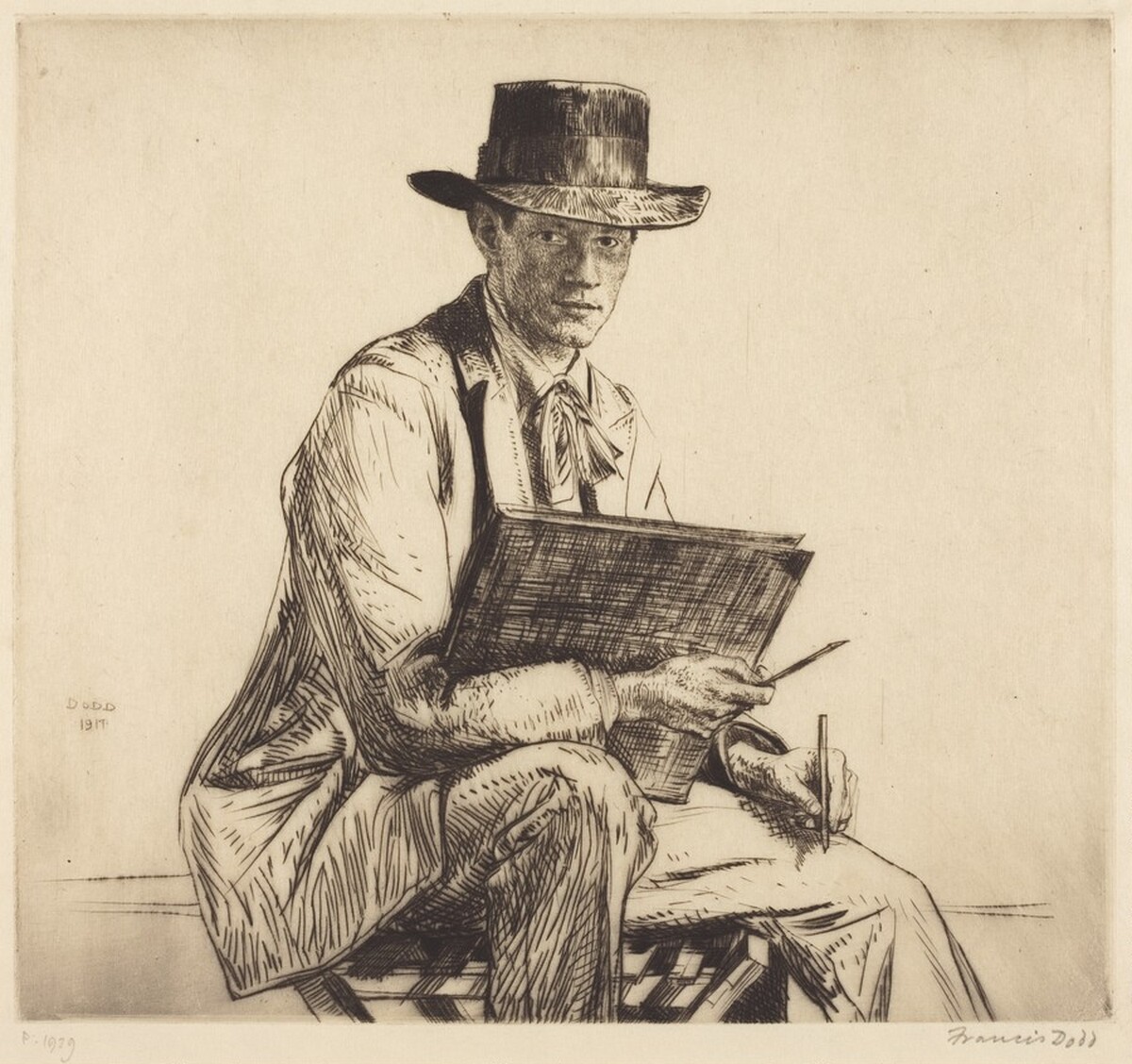 Henry Rushbury by Francis Dodd