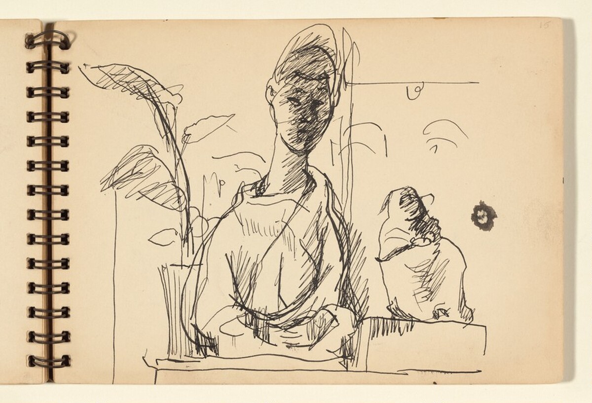 Sketchbook by Mark Rothko