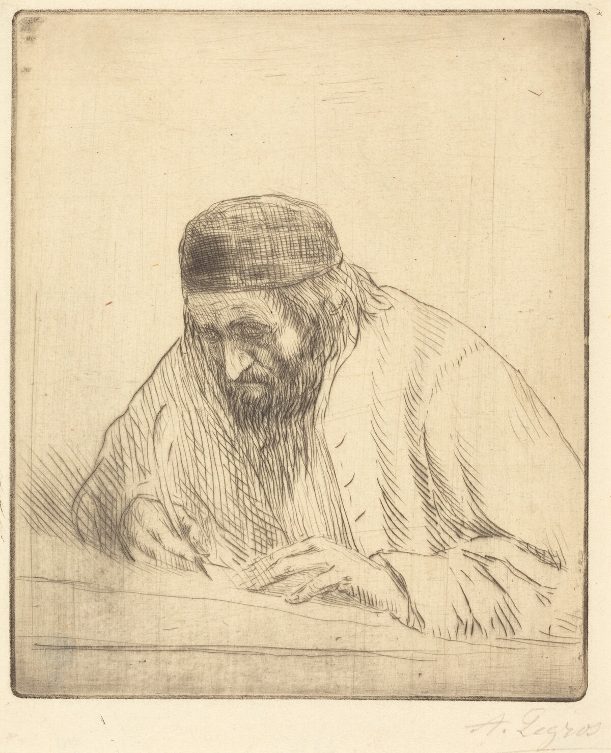 Writer (L'ecrivain) by Alphonse Legros
