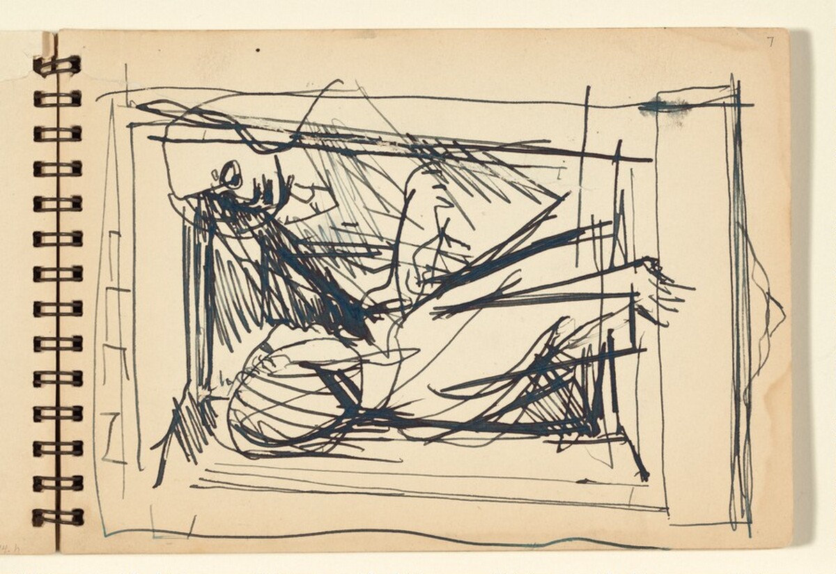 Sketchbook by Mark Rothko