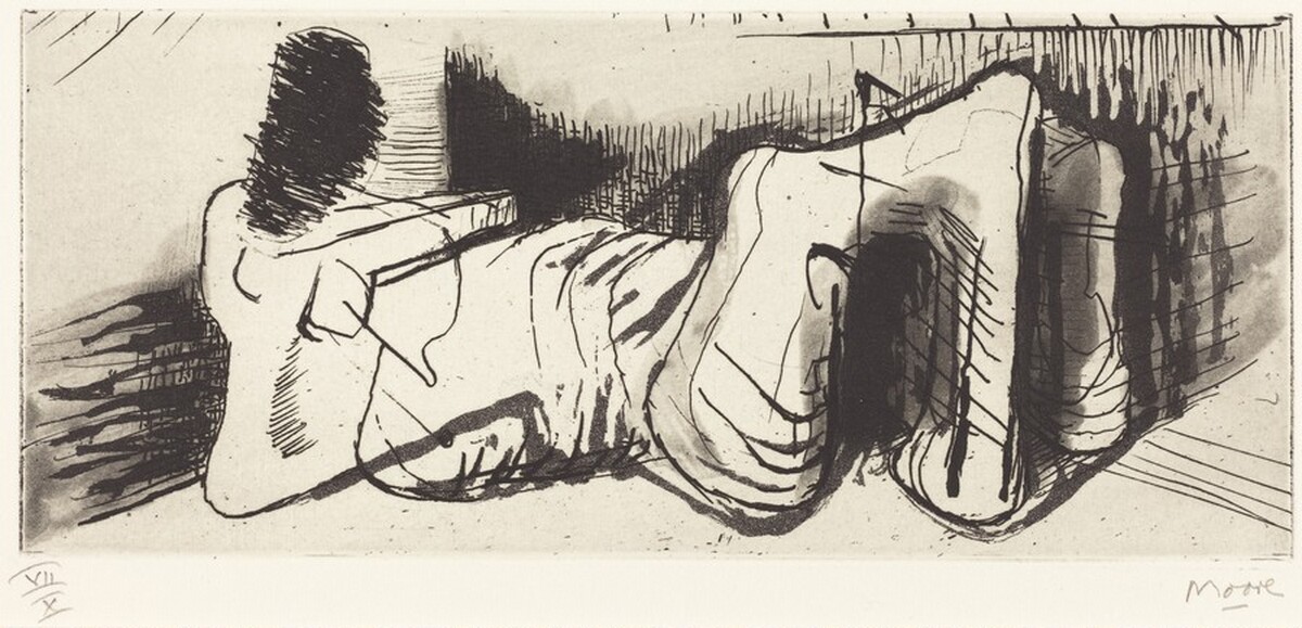 Reclining Figure II by Henry Moore