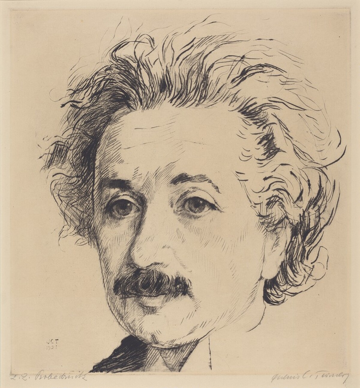 Einstein by Attributed to Julius C. Turner