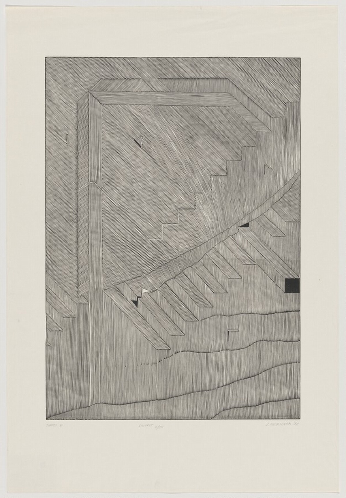 Stairs VI by Zdzislaw Olejniczak
