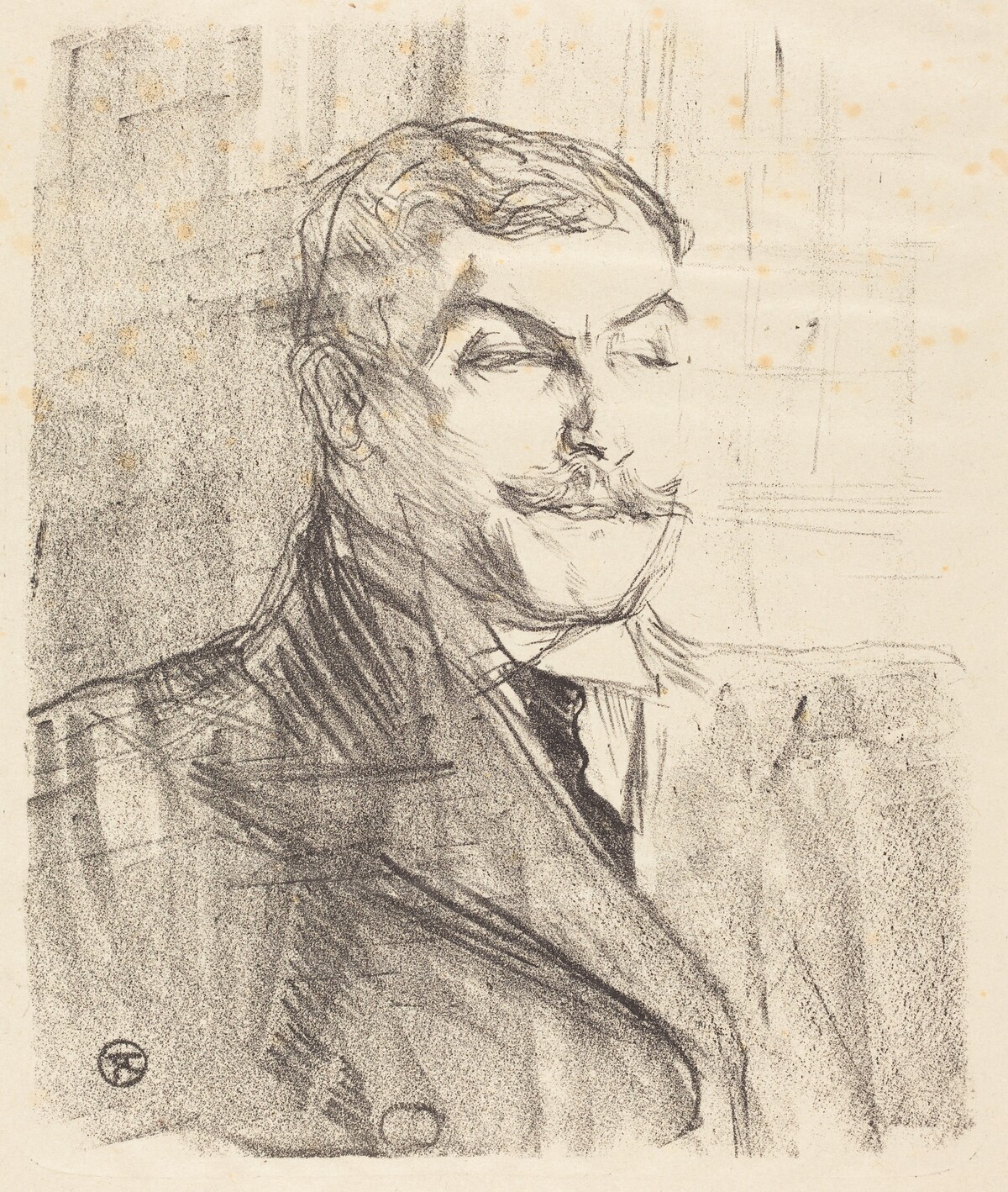 Lucien Guitry by Henri de Toulouse-Lautrec