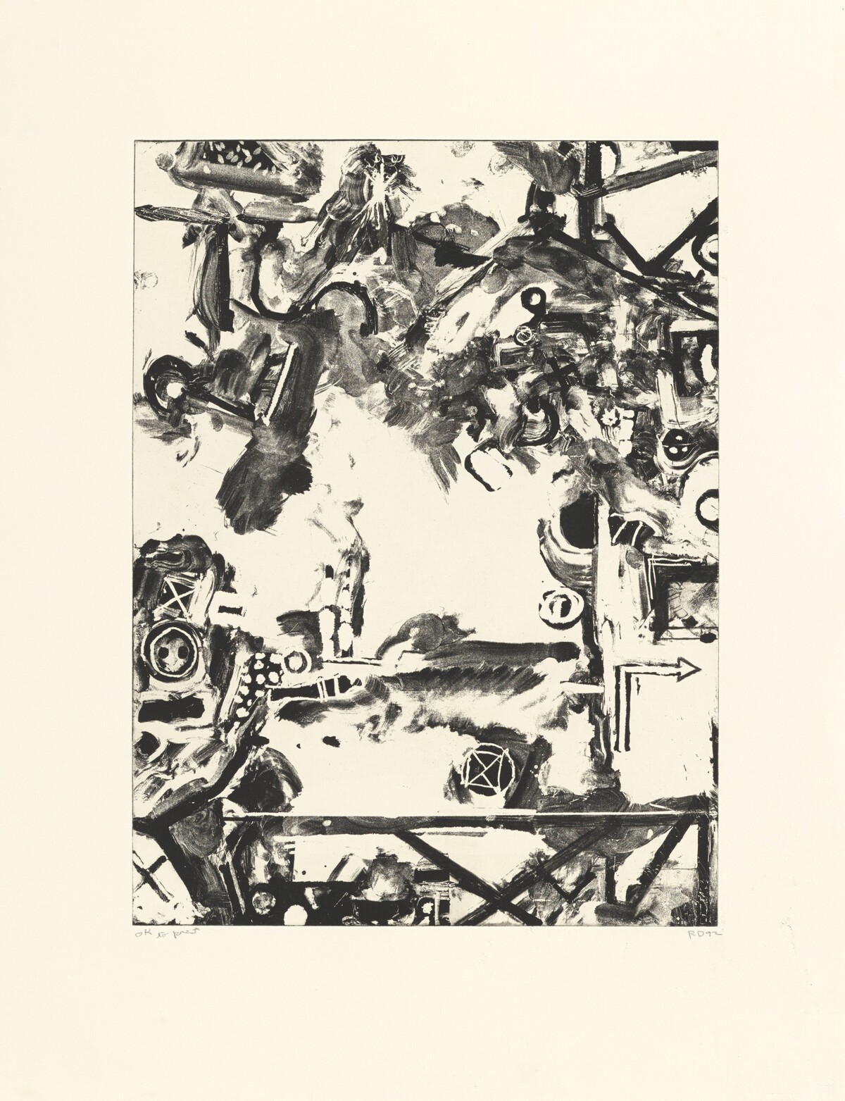 The Barbarian's Garden - Threatened by Richard Diebenkorn