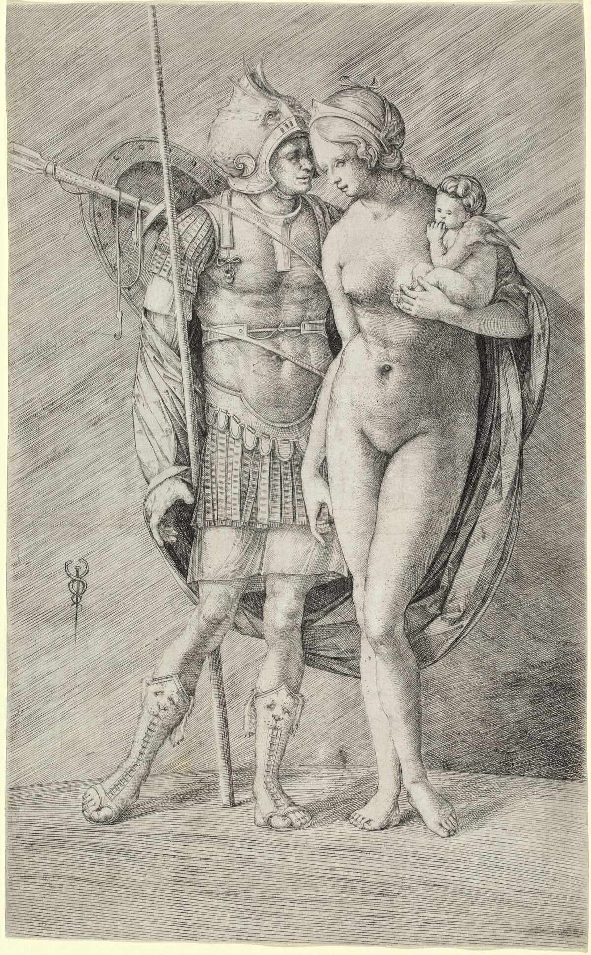 Mars and Venus by Jacopo de' Barbari