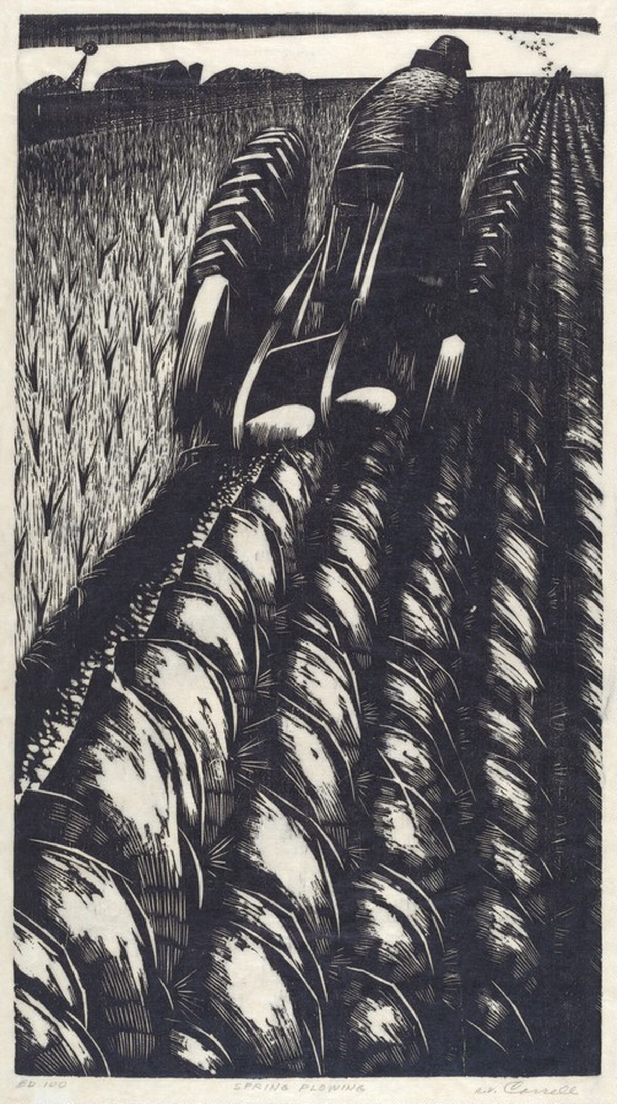 Spring Plowing by Richard Correll