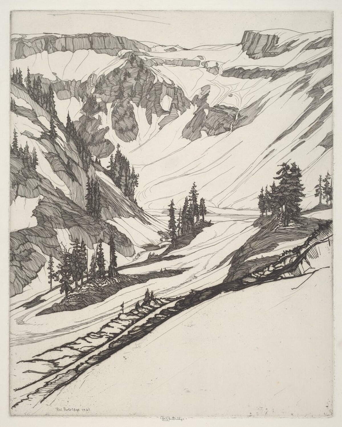 Snowfields by Roi Partridge